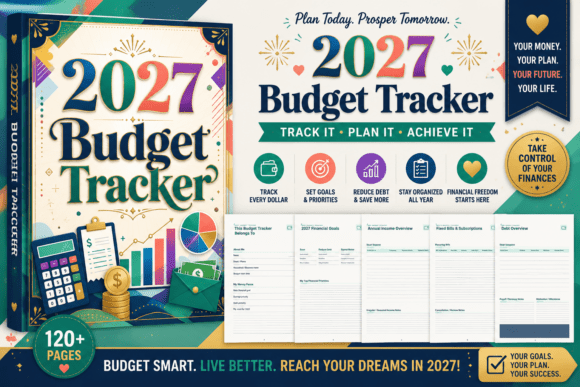 Printable budget planner