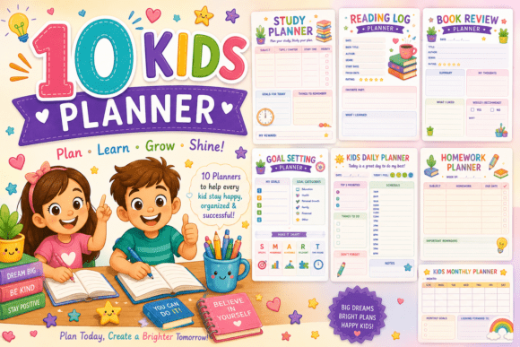 kids planners