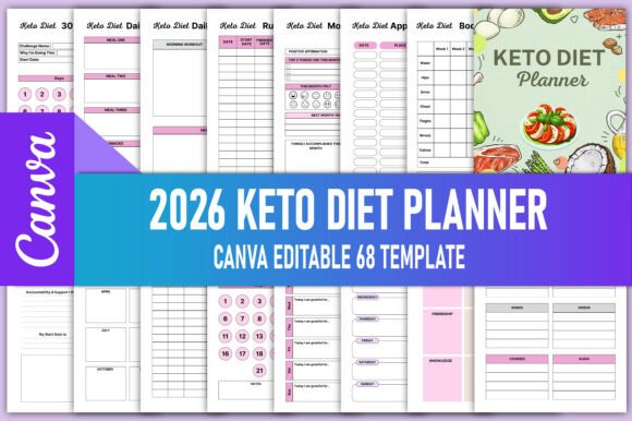 weight loss tracker: 9. Keto Diet Planner for Nutrition-Focused Tracking original product preview