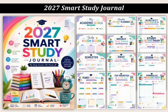 study planner printable