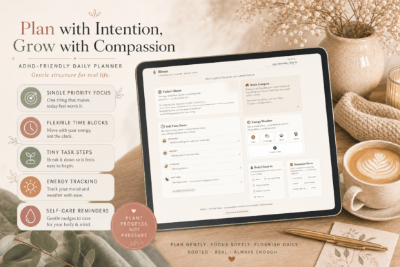 functional ADHD daily planner