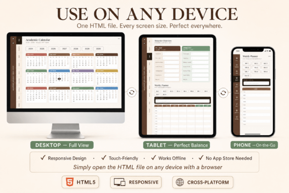 aesthetic digital planner