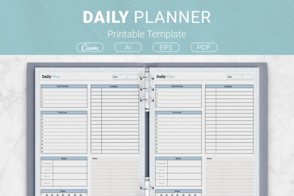 daily planner printable