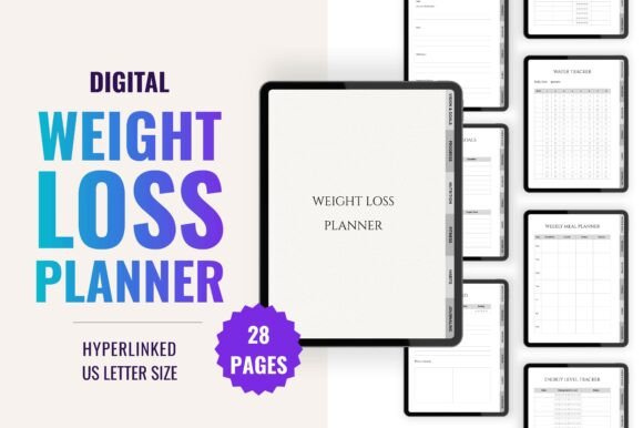 weight loss tracker: 2. Digital Weight Loss Planner for Paperless Tracking original product preview