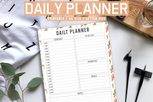 daily planner printable
