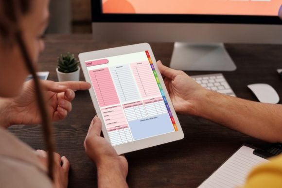 Monthly Digital Planner with Hyperlinks