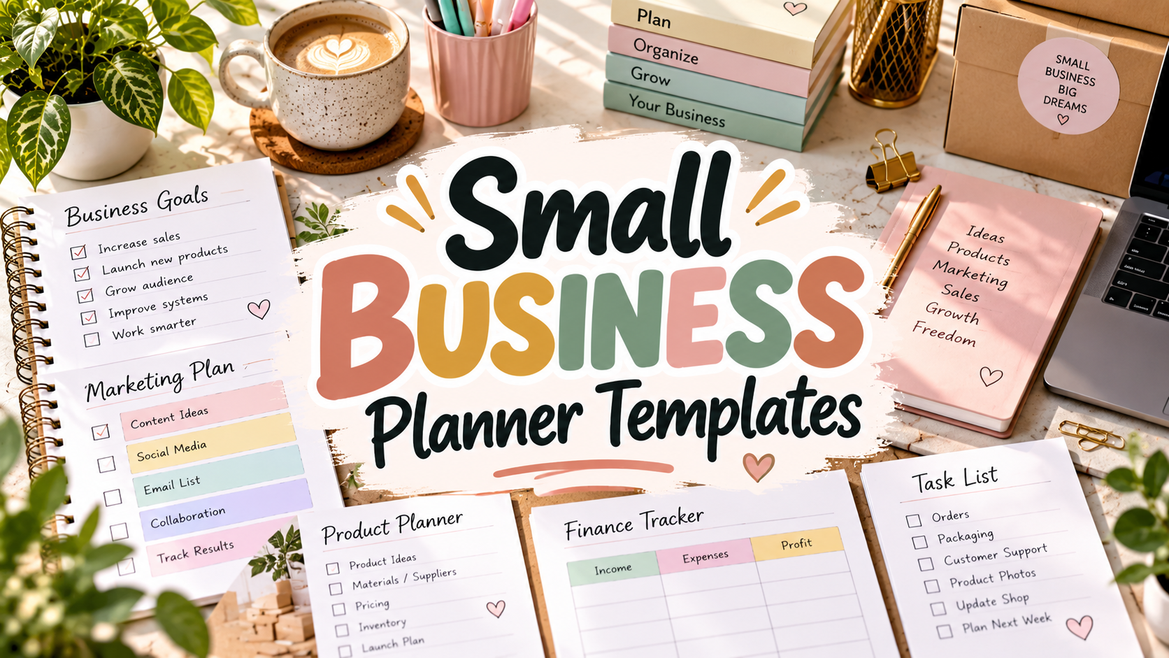 10 Small Business Planner Templates for Smoother Operations