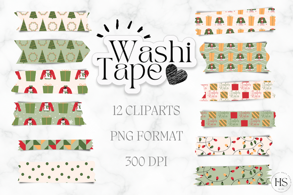 christmas washi tape: Ugly Sweater Christmas Tape Stickers original product preview
