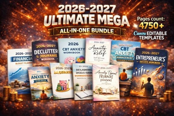 2026 2027 all in one personal planning bundle