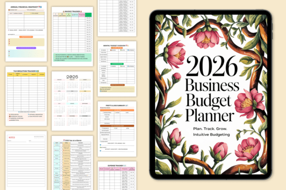 Small business planner - 2026 Business Budget Planner