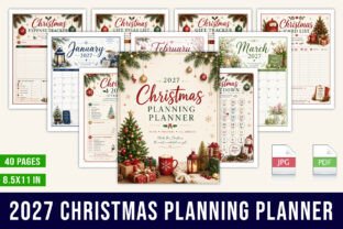 2027 Christmas Planning Planner