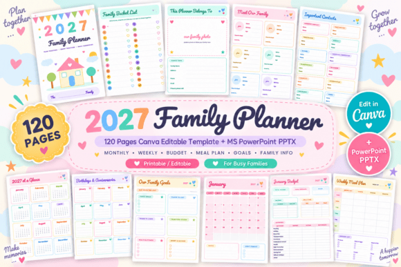 2027 Family Planner