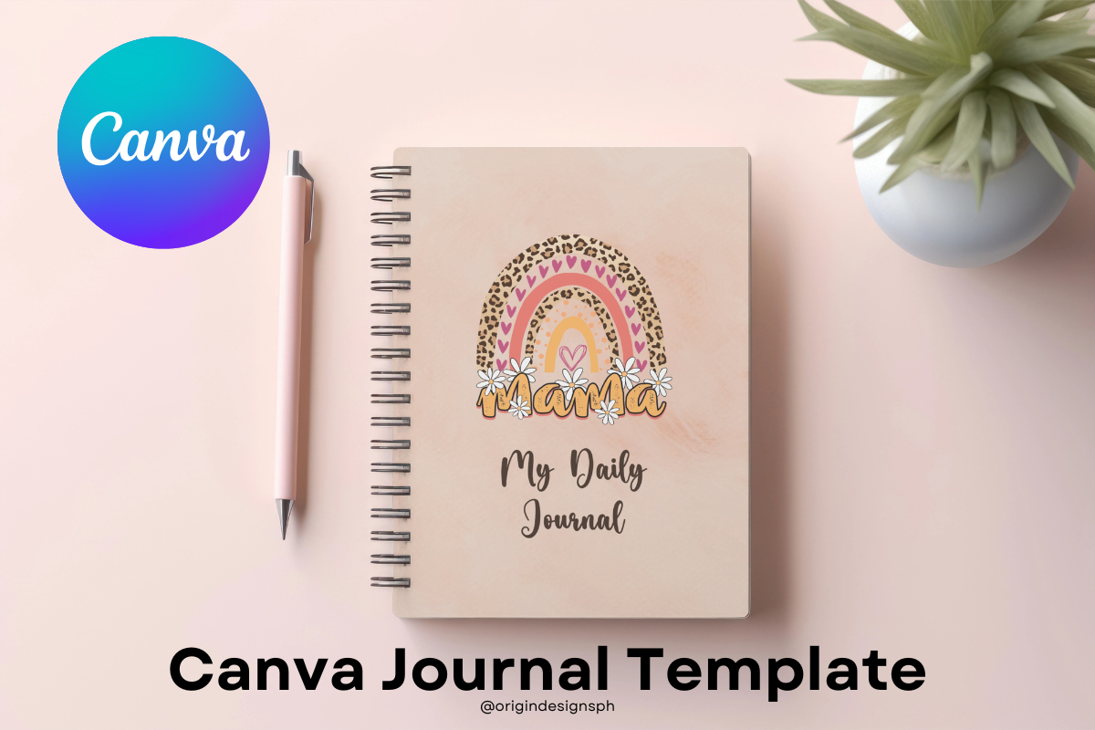 Daily Reflection Journal: A Canva Daily Journal with Learning and Creative-Expression Areas original product preview
