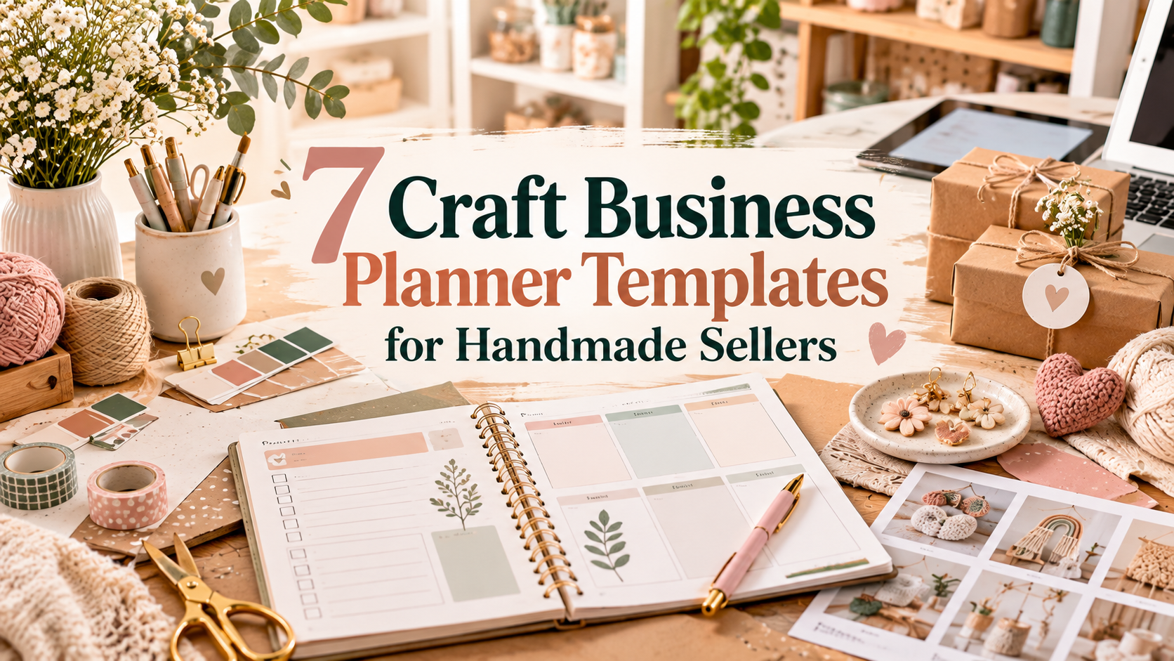 7 Craft Business Planner Templates for Handmade Sellers