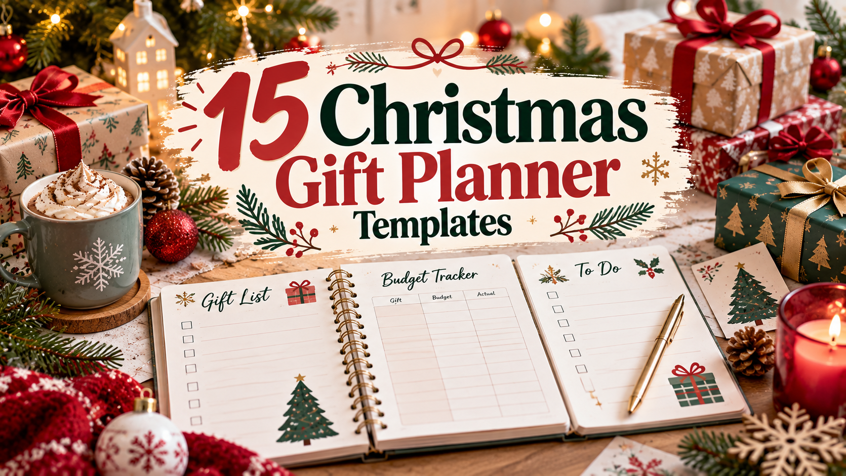 8 Christmas Gift Planner Templates for Stress-Free Shopping