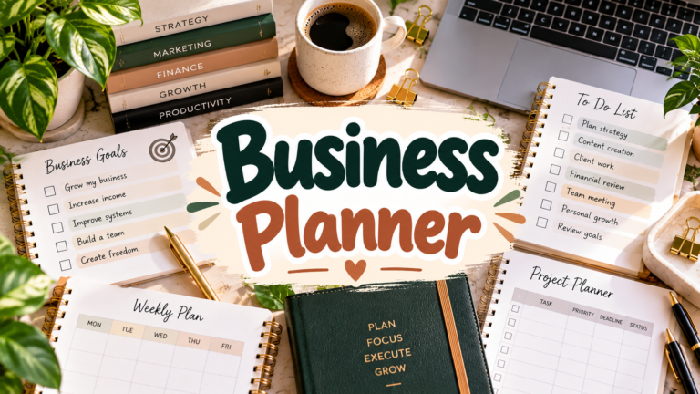 Business Planner templates for smarter business growth