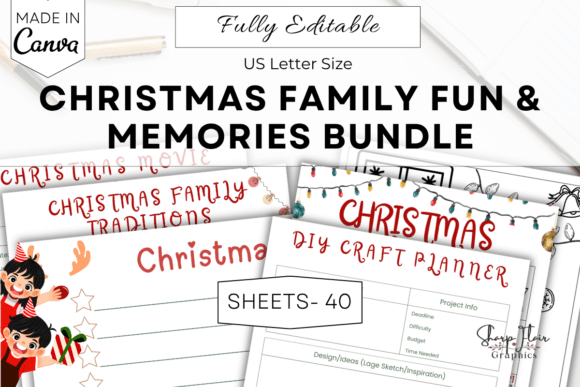 Christmas Family Activity Planner Bundle