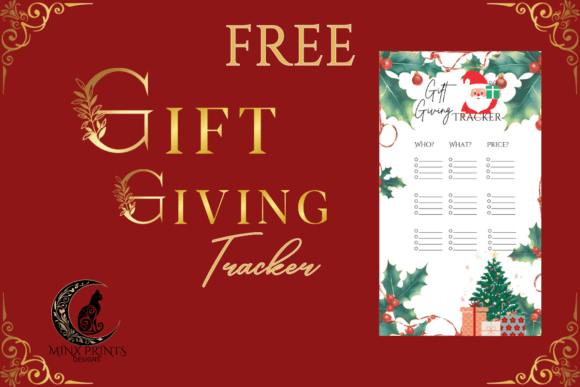 Christmas Gift Giving Tracker Canva