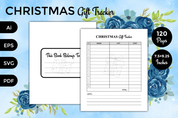 Christmas Gift Tracker for KDP