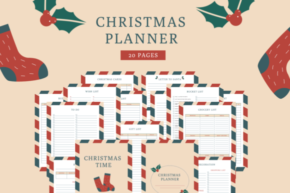 Christmas Planner Printable