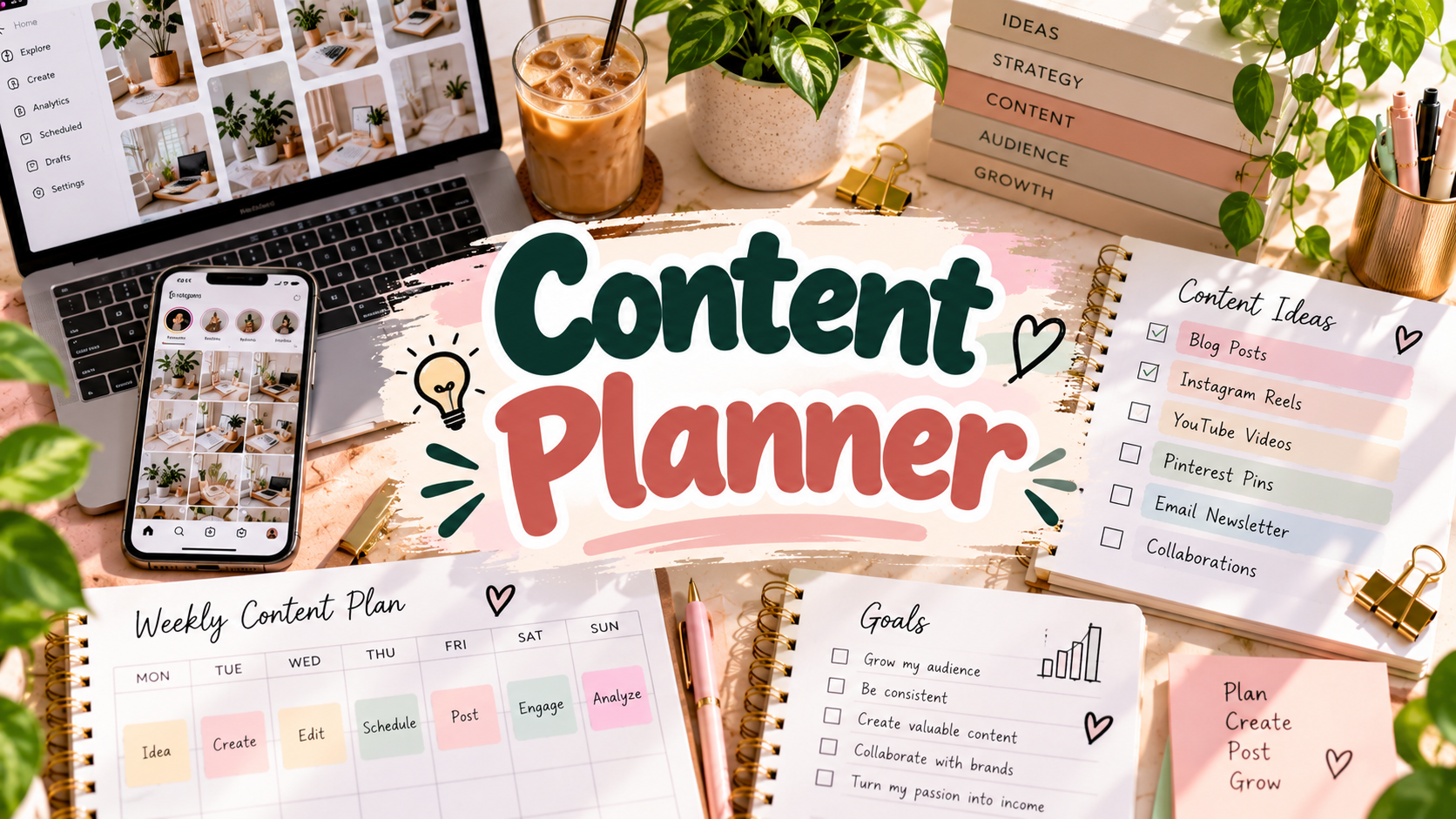 Content Planner templates for a smarter creator workflow