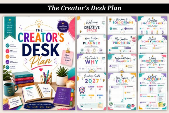 Content planner - Creator’s Desk Plan