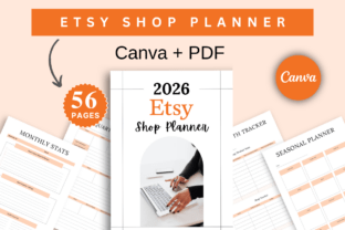Etsy Shop Planner Canva Template