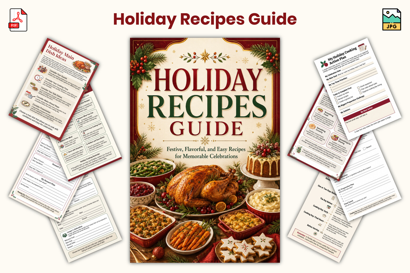 Holiday Recipes Guide preview