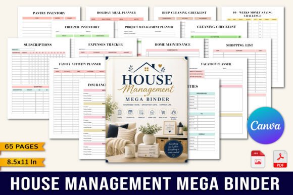 Home planner - House Management Mega Binder