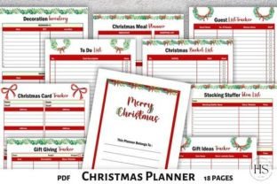 Printable Christmas Planner Bundle PDF