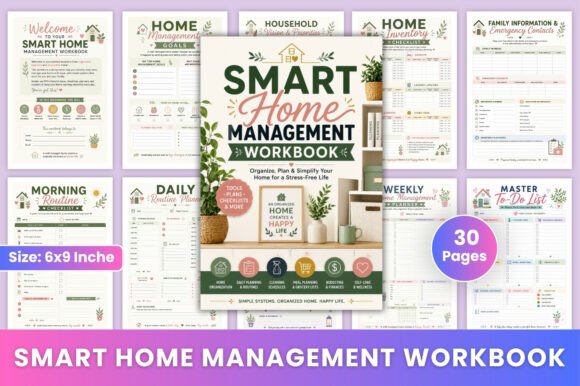 Home planner - Smart Home Management Workbook