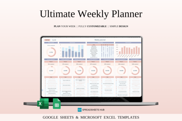 Weekly Planner Template Excel