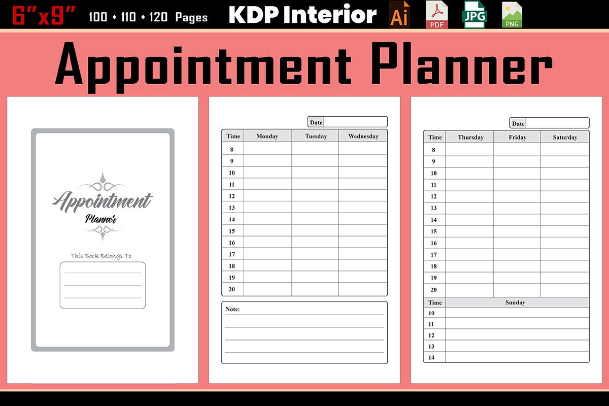 Appointment Planner: Small Appointment Planner by cristycomm