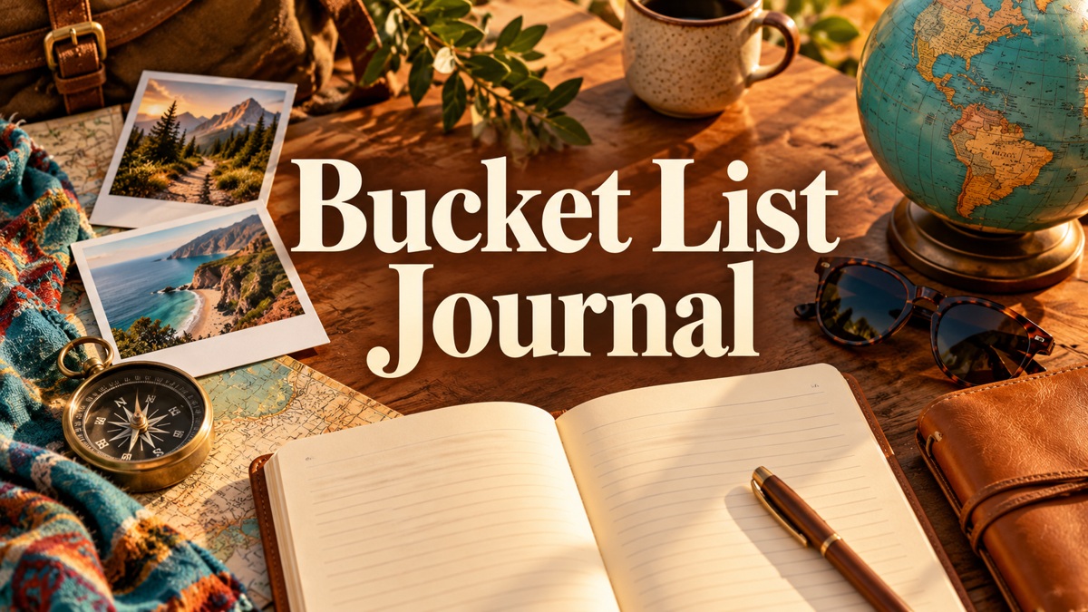 Bucket List Journal cover