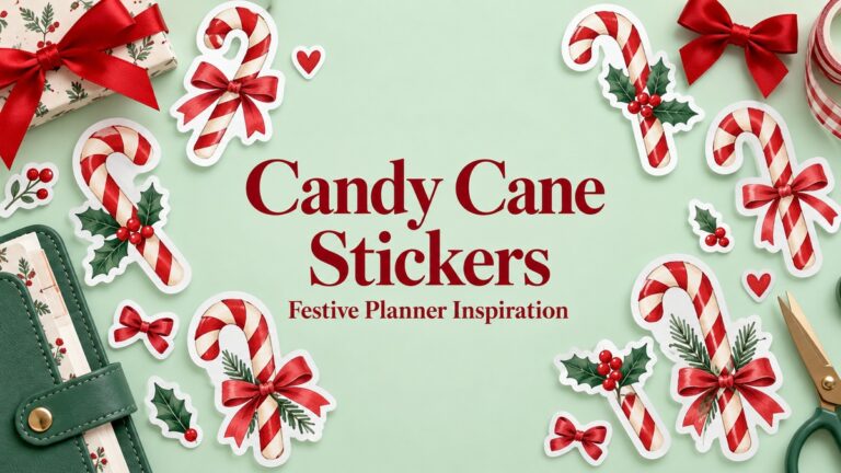 Candy Cane Stickers editorial cover