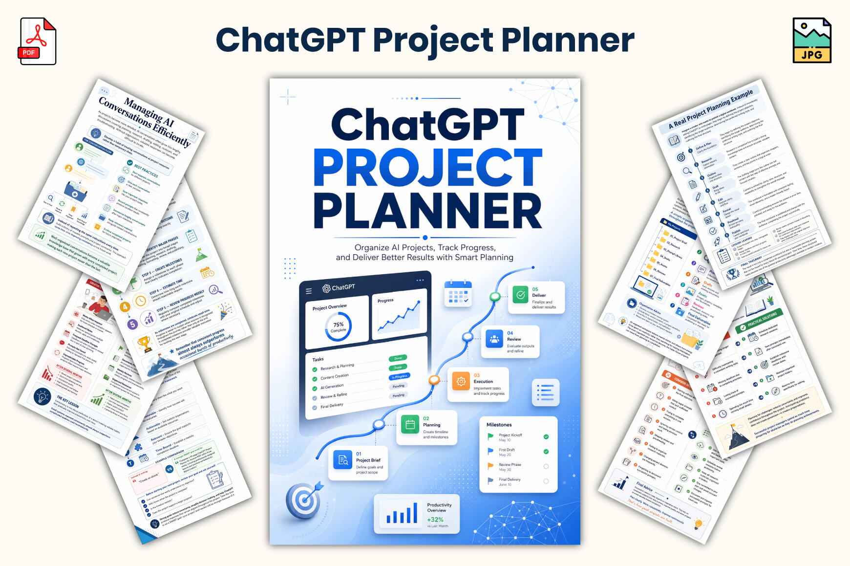 Project Planner — AI-Assisted Project Workbook by KDP Lab