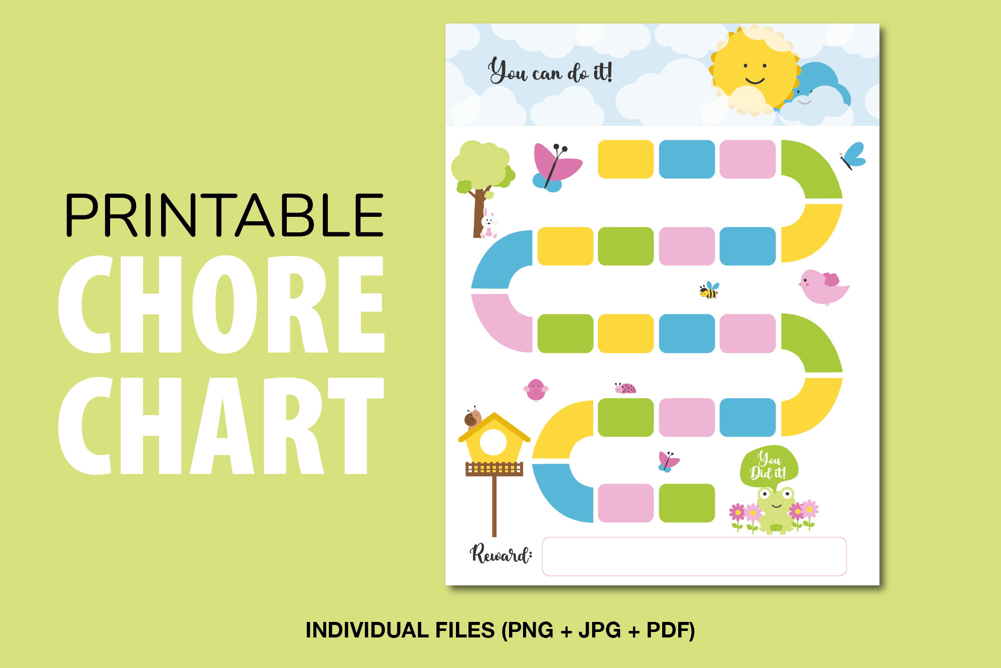Chore Chart: lapeticrafter: Ready-to-Print Kids Chore Sheet