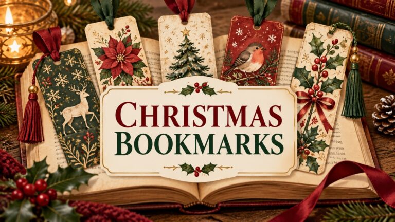 Christmas Bookmarks editorial cover