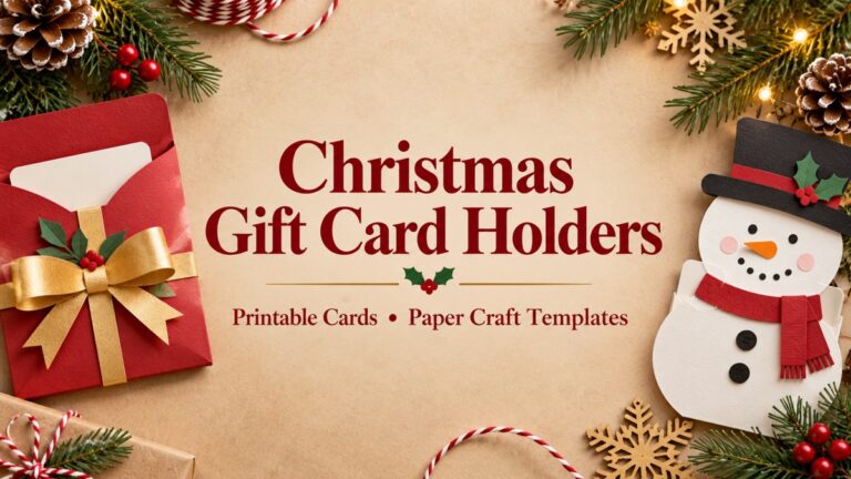 Christmas Gift Card Holders editorial cover