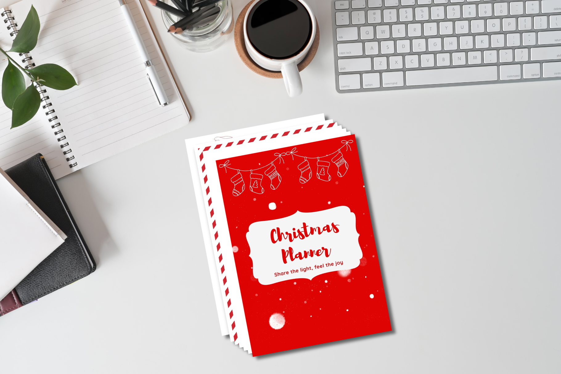 Christmas Shopping List: Shopping List Inside a Printable Holiday Planning Set original product preview