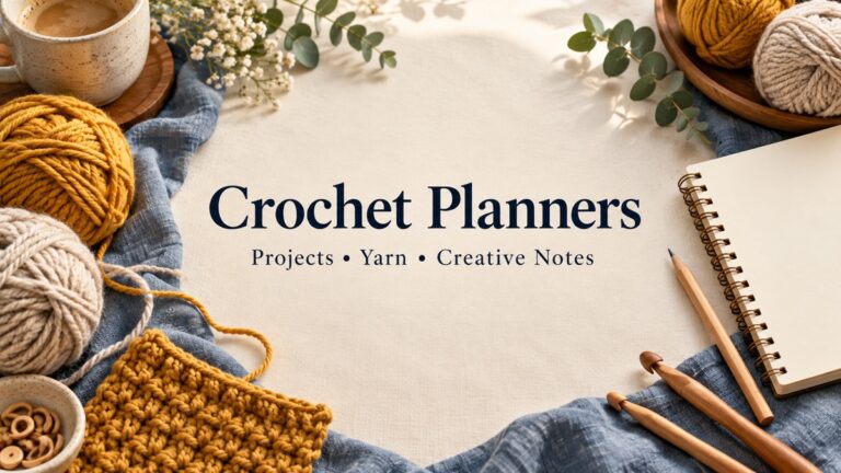 Crochet Planner editorial cover
