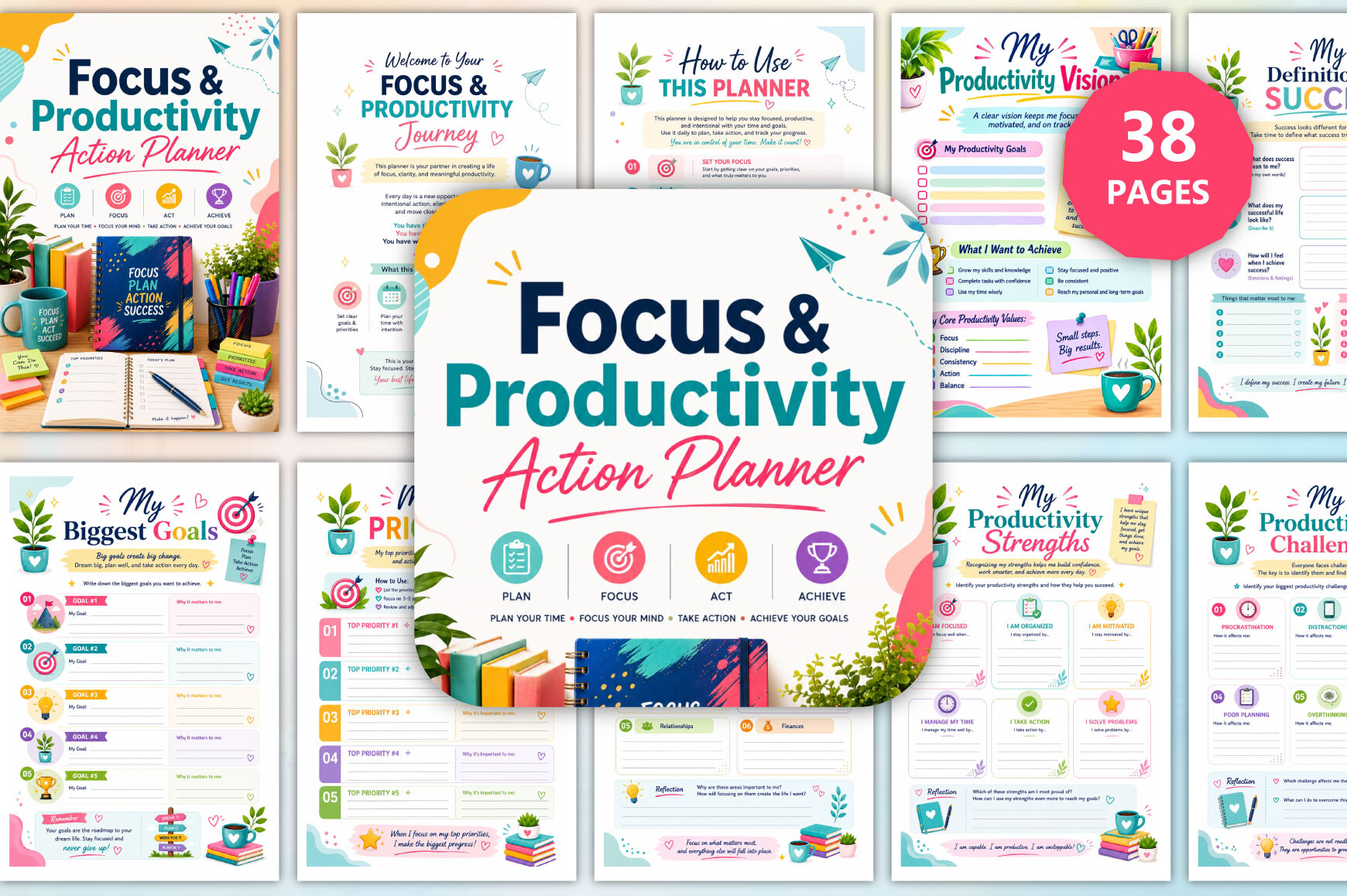 Work Planner — Focus and Productivity Action Planner by munjix pro