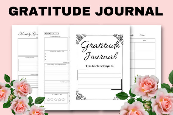 Gratitude Journal: Daily, Weekly and Monthly Gratitude Journal by PENCIL