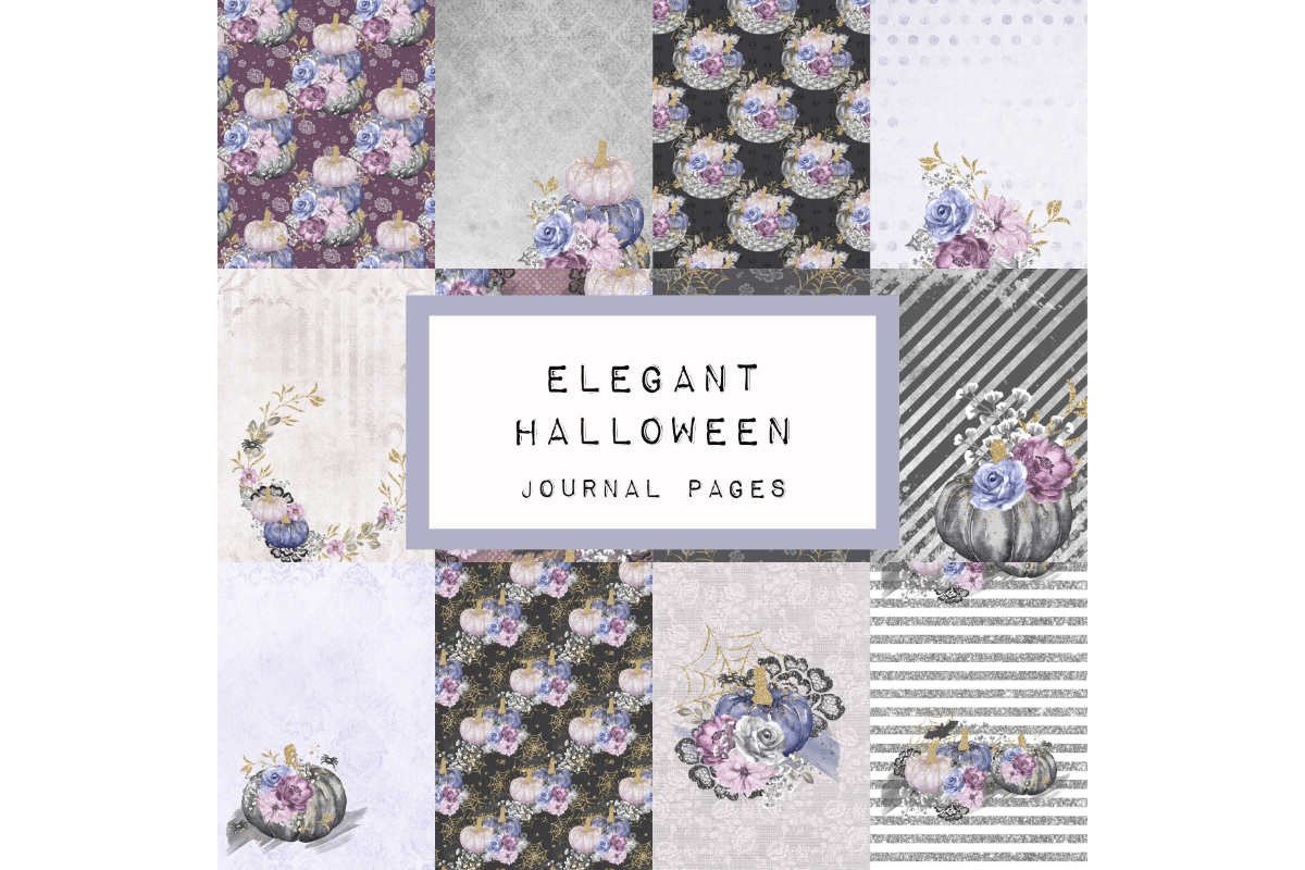 halloween journal: Six A4 Papers That Fold into Twelve A5 Pages original product preview