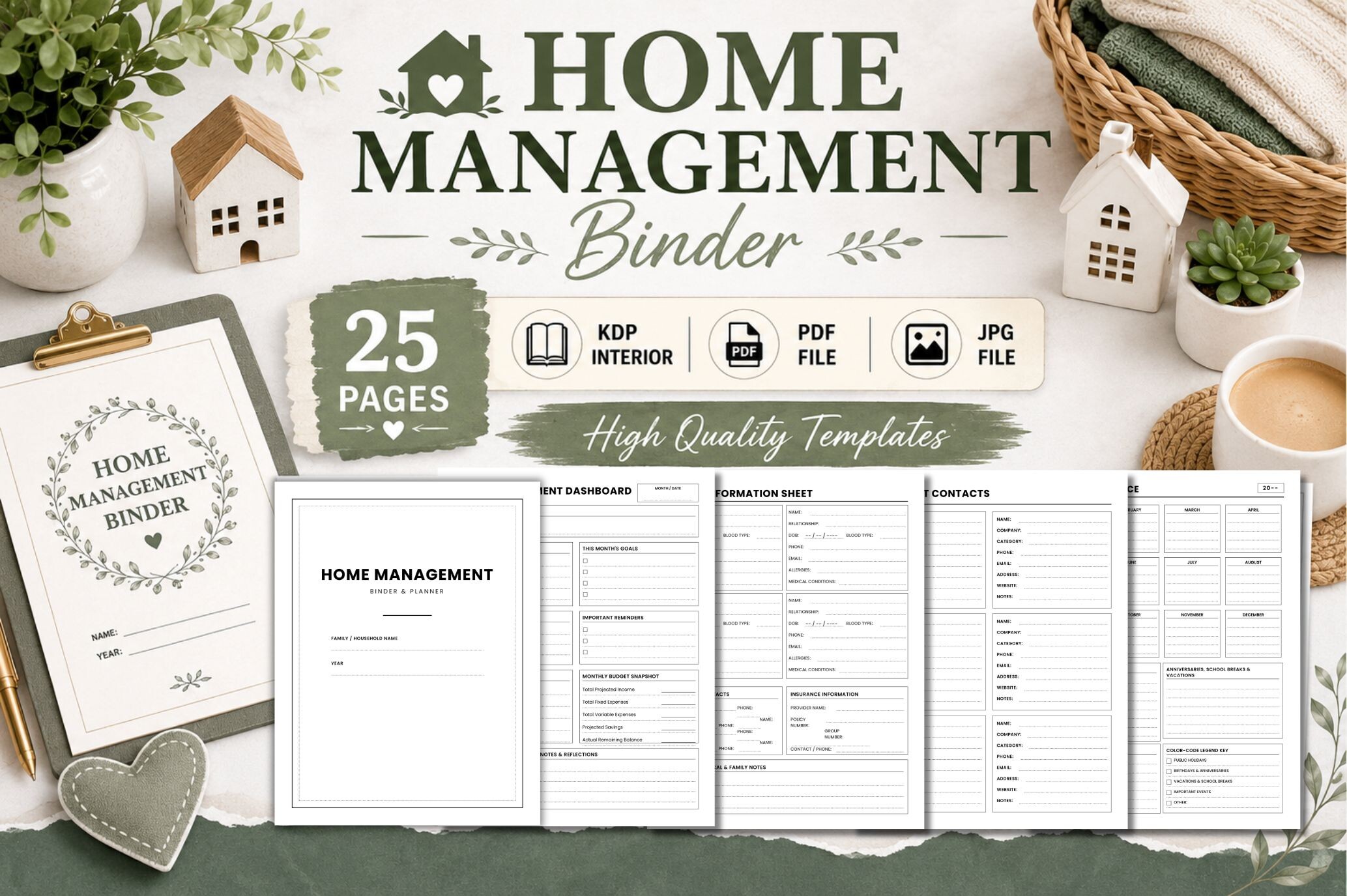 Home Inventory Planner: Home Management Binder by armanmojumdar49
