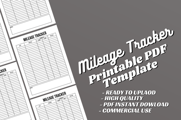 mileage tracker: A One-Hundred-Twenty-Page Canva Mileage Log original product preview