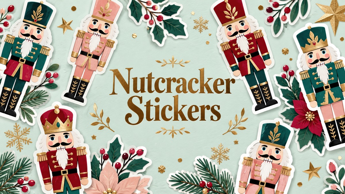 Nutcracker Stickers — editorial cover