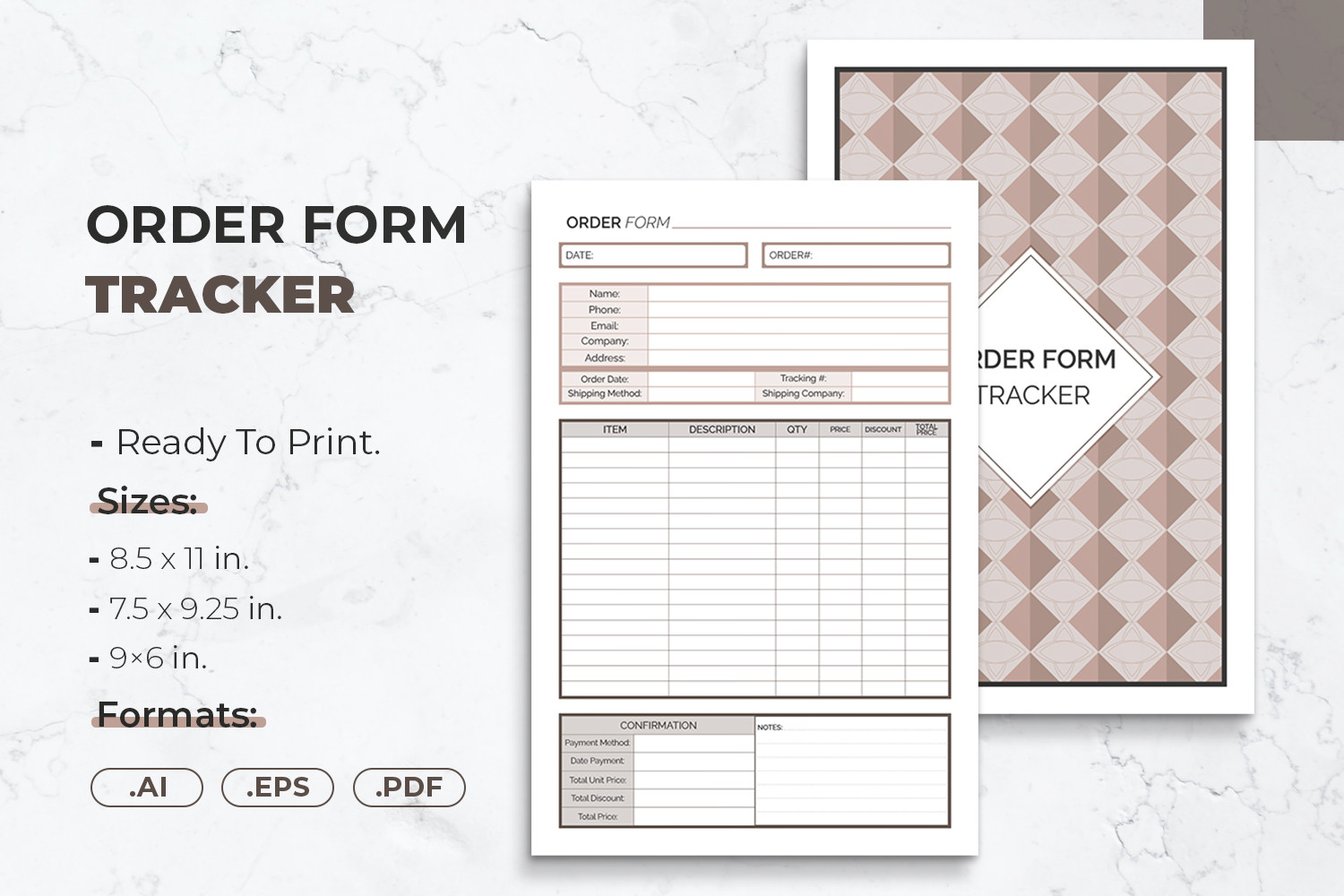 Order Tracker: JUNDI: Detailed Order Form Tracker