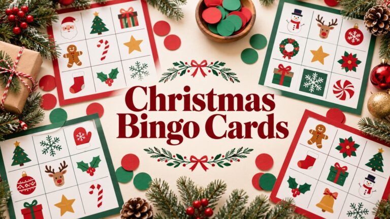 christmas bingo cards — PlannerFind editorial cover