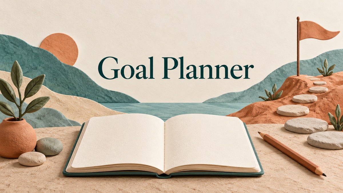 Goal Planner illustrated cover